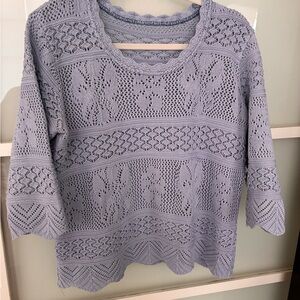 Handmade crochet top, Medium